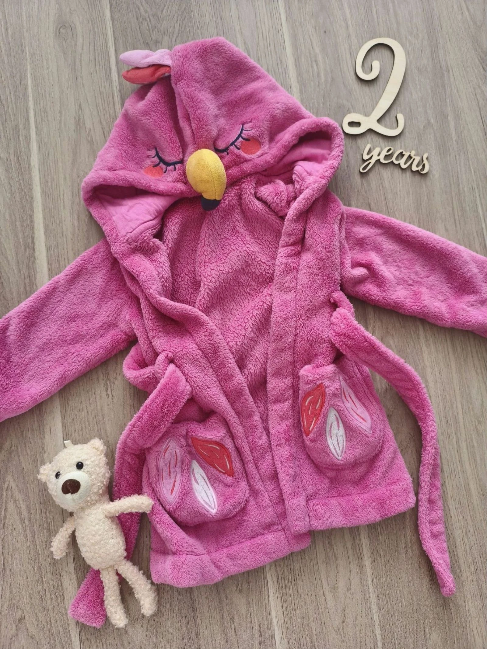Peignoir de chambre 2/3 ans 